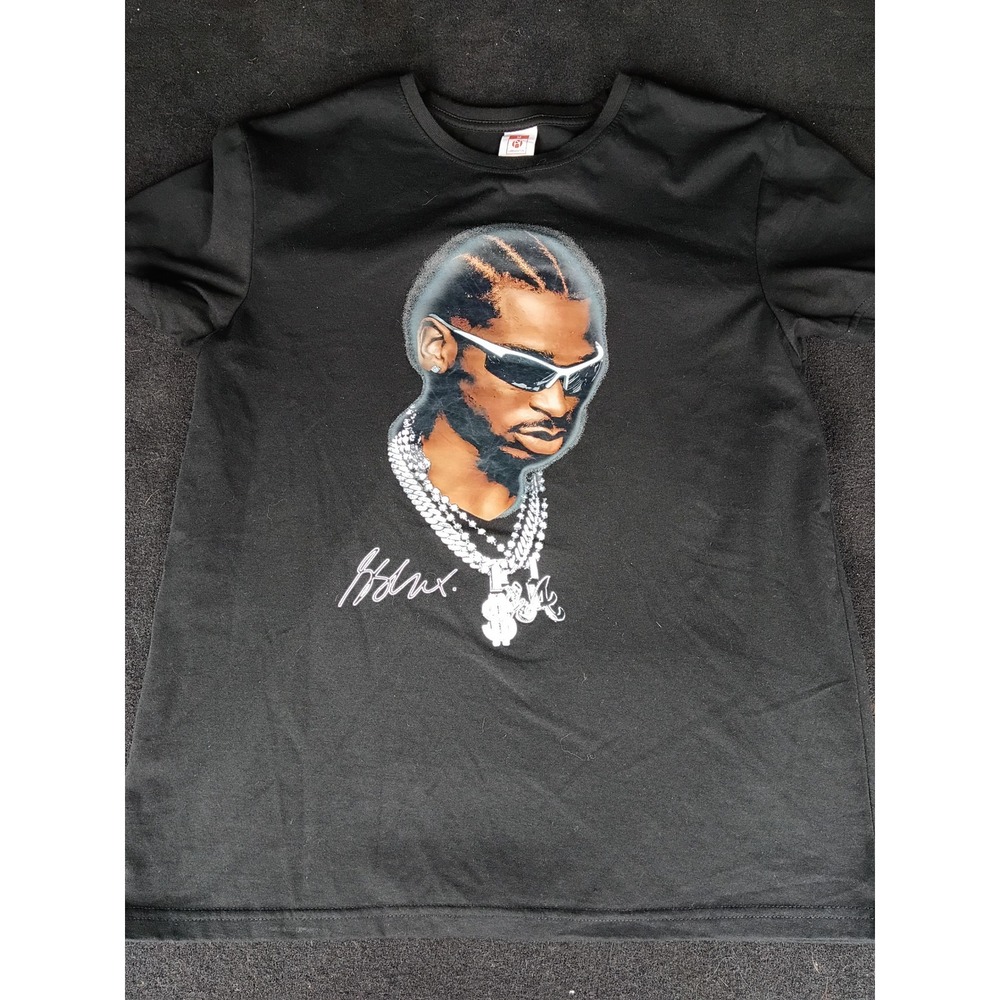 Shai Gilgeous Mens Black Graphic Tee Shirt Short Sleeve Streetwear Size M